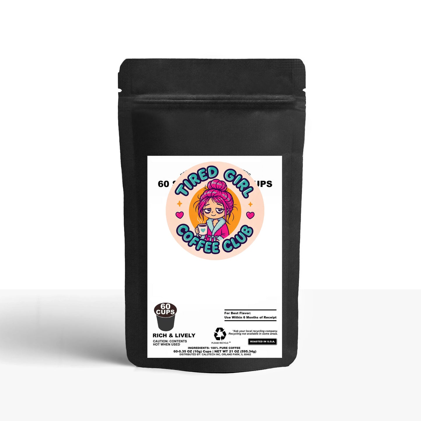 60 Pack Single Serve Coffee Capsules